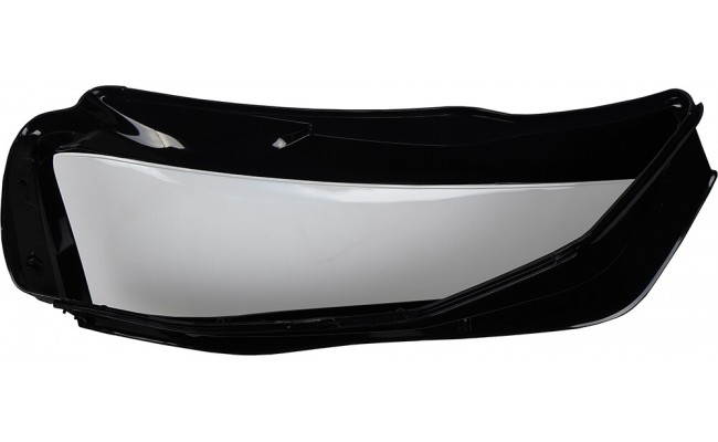 Стекло фары для Audi A4 B8 2011-2015 рестайлинг (левое)