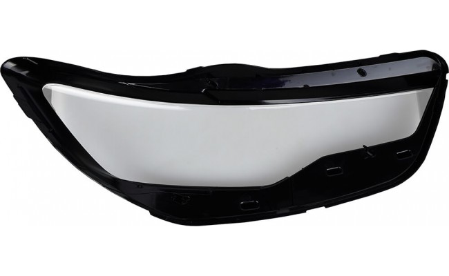 Стекло фары для Audi A6 C7 2010-2014 дорестайлинг (левое)