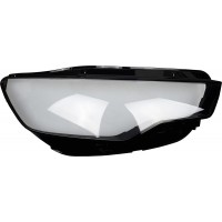 Стекло фары для Audi A6 C7 2010-2014 дорестайлинг (правое)