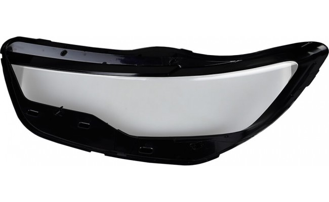 Стекло фары для Audi A6 C7 2010-2014 дорестайлинг (правое)