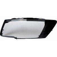 Скло фари для Audi Q5 8R 2008-2012 дорестайлінг (праве)
