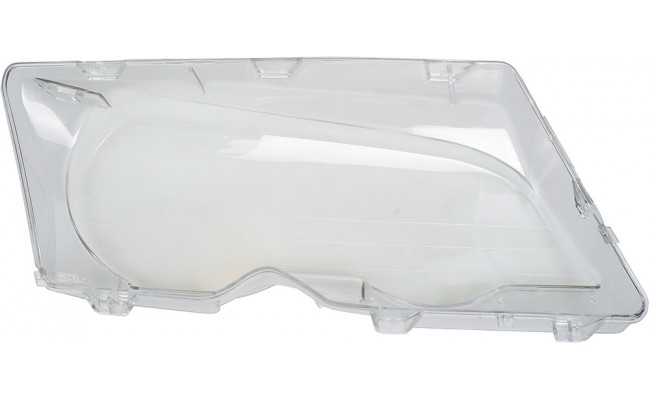 Стекло фары для BMW 3 E46 Coupe 1998-2003 дорестайлинг (левое)