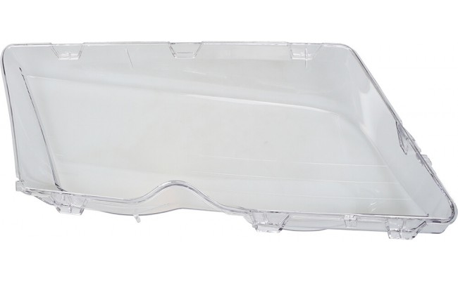 Стекло фары для BMW 3 E46 Sedan/Wagon 1998-2001 дорестайлинг (левое)