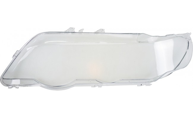 Стекло фары для BMW X5 E53 1999-2003 дорестайлинг (правое)