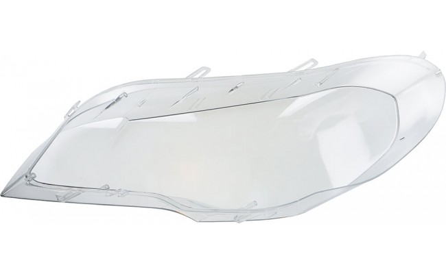 Скло фари для BMW X5 E70 2006-2013 дорестайлінг (праве)