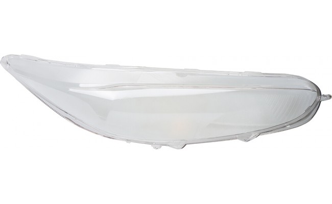 Стекло фары для Ford Fiesta MK6 2012-2017 рестайлинг (левое)