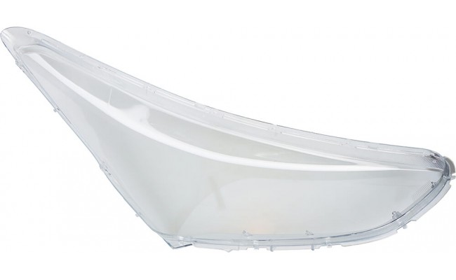 Стекло фары для Hyundai Santa Fe DM 2012-2016 дорестайлинг (левое)