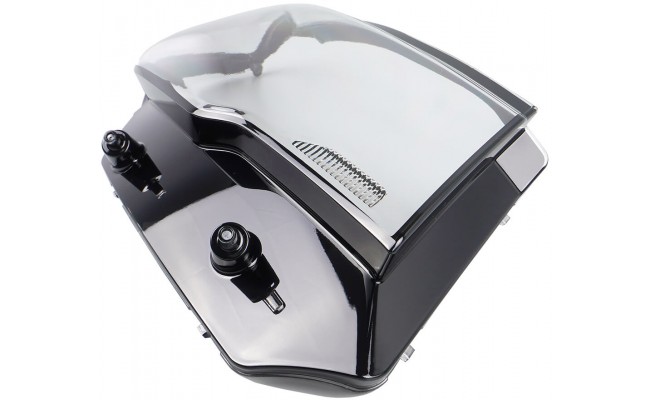 Стекло фары для Jeep Compass MP552 2017-2021 дорестайлинг (правое)