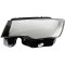 Скло фари для Jeep Grand Cherokee Wk2 2013-2021 рестайлінг (ліве)