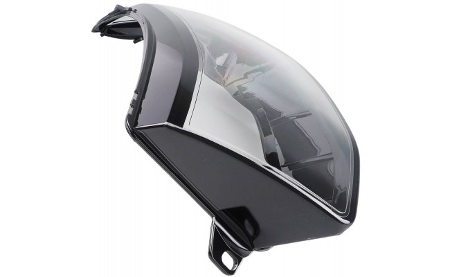 Стекло фары для Land Rover Range Rover Evoque L538 2011-2018 дорестайлинг (левое)