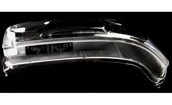 Скло фари для Land Rover Range Rover Sport L320 2005-2009 дорестайлінг (ліве)