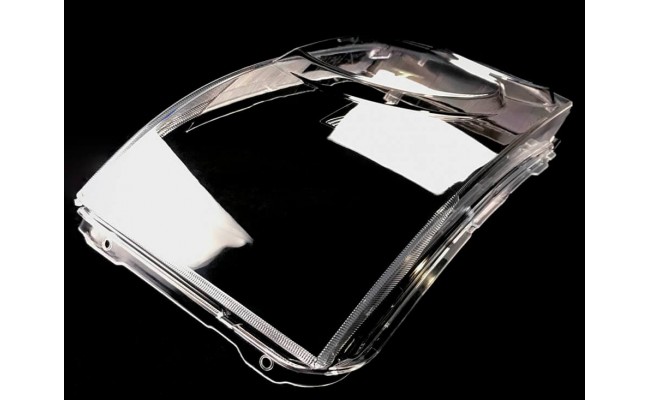 Скло фари для Land Rover Range Rover Sport L320 2005-2009 дорестайлінг (ліве)