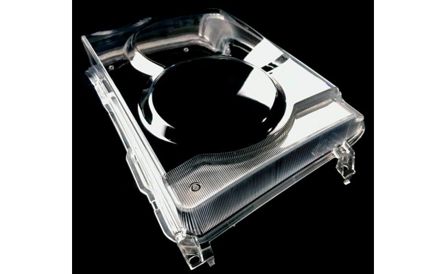 Стекло фары для Land Rover Range Rover Sport L320 2005-2009 дорестайлинг (правое)