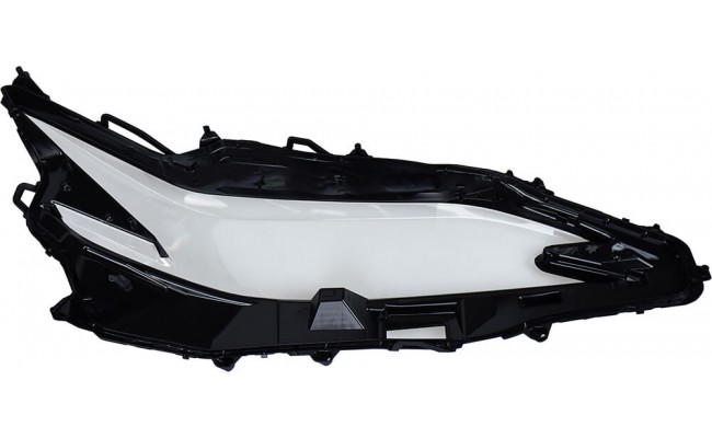 Стекло фары для Lexus ES XZ10 ES250 ES300 ES350 2018-2021 дорестайлинг (левое)