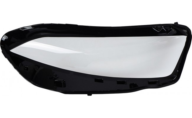 Стекло фары для Mercedes-Benz A-Class W177 2018-2023 (левое)