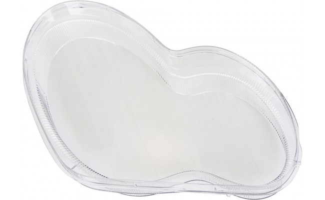 Скло фари для Mercedes-Benz C-Class W203 2004-2008 рестайлінг (ліве)