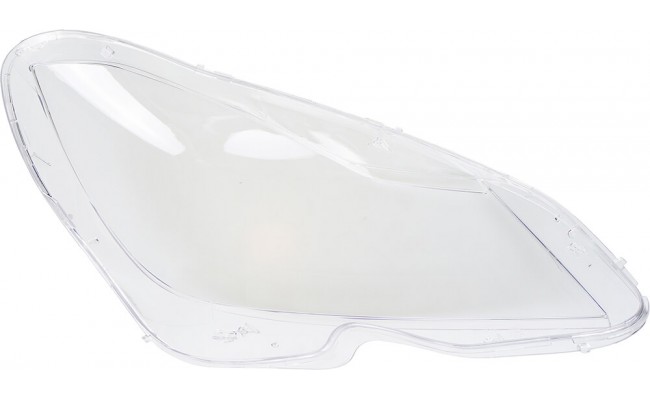 Стекло фары для Mercedes-Benz C-Class W204 2011-2014 рестайлинг (левое)