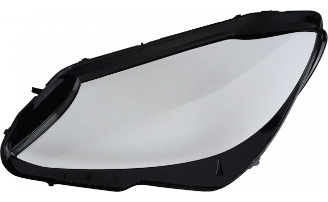 Стекло фары для Mercedes-Benz C-Class W205 2018-2021 рестайлинг (левое)