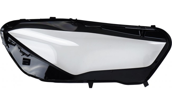 Стекло фары для Mercedes-Benz CLA-Class C118 X118 2019-2024 дорестайлинг (левое)