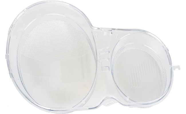 Скло фари для Mercedes-Benz E-Class W210 1995-1999 дорестайлінг (ліве)