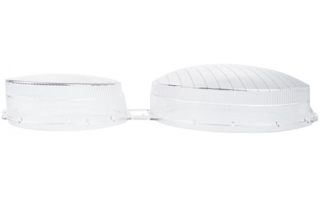 Стекло фары для Mercedes-Benz E-Class W210 Halogen 1995-1999 дорестайлинг (левое)