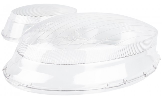 Стекло фары для Mercedes-Benz E-Class W210 Halogen 1995-1999 дорестайлинг (правое)