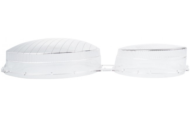 Стекло фары для Mercedes-Benz E-Class W210 Halogen 1995-1999 дорестайлинг (правое)