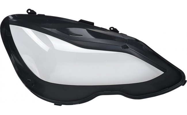 Стекло фары для Mercedes-Benz E-Class W212 2013-2016 рестайлинг (левое)