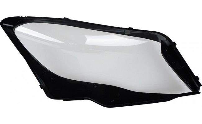 Стекло фары для Mercedes-Benz GLA-Class X156 2013-2017 дорестайлинг (левое)