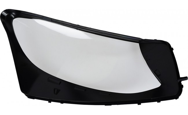 Стекло фары для Mercedes-Benz GLC-Class X253 C253 2014-2019 дорестайлинг (левое)