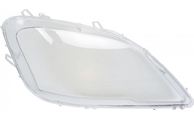 Скло фари для Mercedes-Benz ML-Class W164 2008-2011 рестайлінг (ліве)