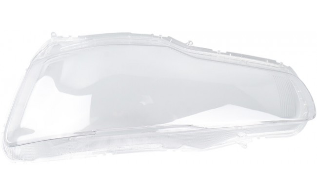 Скло фари для Mitsubishi Lancer Evoluton Evo X 2007-2017 (ліве)