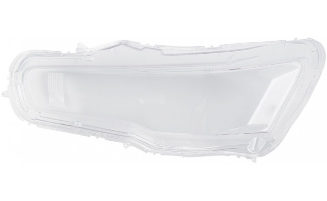 Стекло фары для Mitsubishi Lancer Evoluton Evo X 2007-2017 (правое)