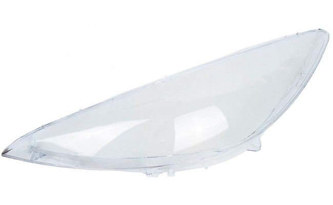 Стекло фары для Peugeot 308 2007-2011 дорестайлинг (левое)