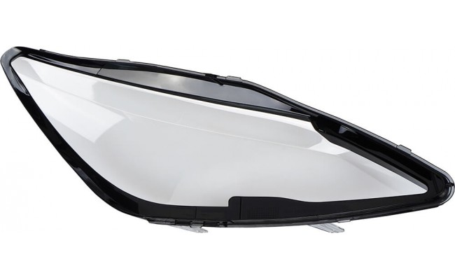 Стекло фары для Peugeot 308 2014-2021 (левое)