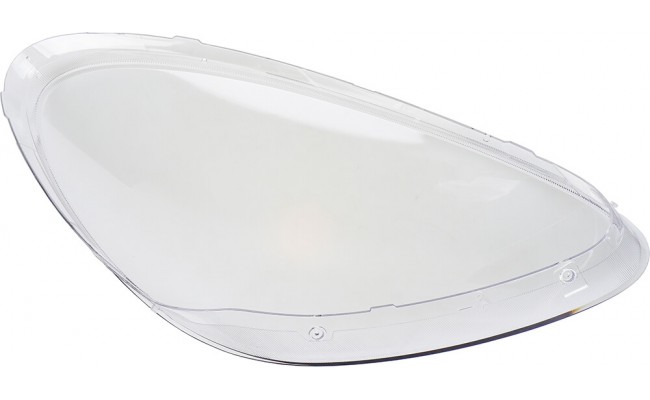 Скло фари для Porsche Cayenne 958 2010-2014 дорестайлінг (ліве)