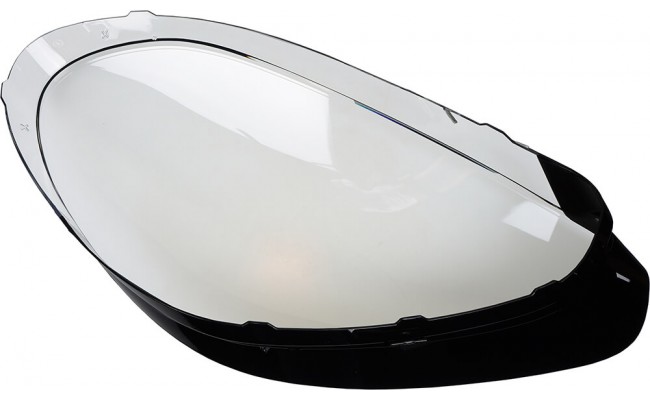 Стекло фары для Porsche Cayenne 958 2014-2018 рестайлинг (левое)