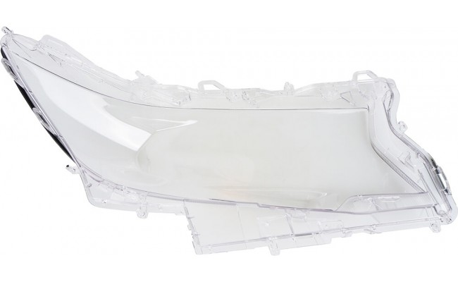 Стекло фары для Toyota Land Cruiser Prado J150 2017-2023 рестайлинг (левое)