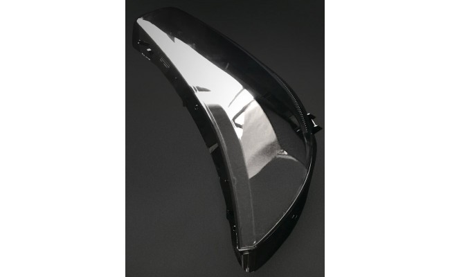 Скло фари для Volkswagen Tiguan Xenon 2011-2017 рестайлінг (ліве)