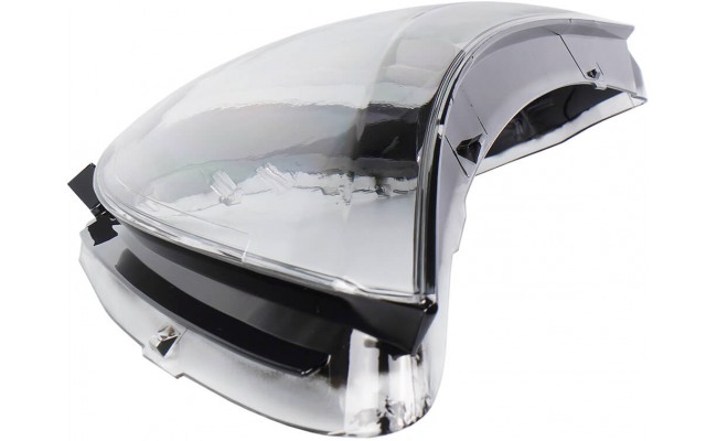 Стекло фары для Volkswagen Tiguan Xenon 2011-2017 рестайлинг (левое)