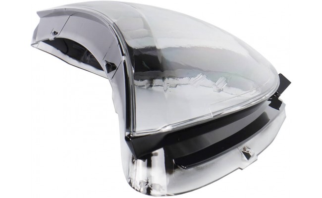 Стекло фары для Volkswagen Tiguan Xenon 2011-2017 рестайлинг (правое)