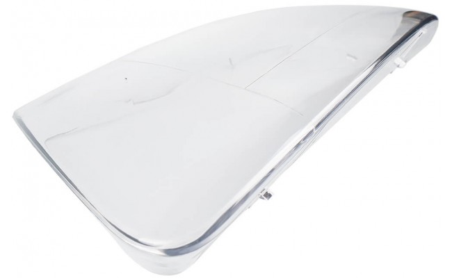 Стекло фары для Volkswagen Touareg 2002-2005 дорестайлинг (левое)