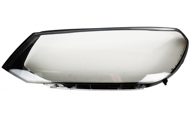 Скло фари для Volkswagen Touareg 2010-2014 дорестайлінг (ліве)