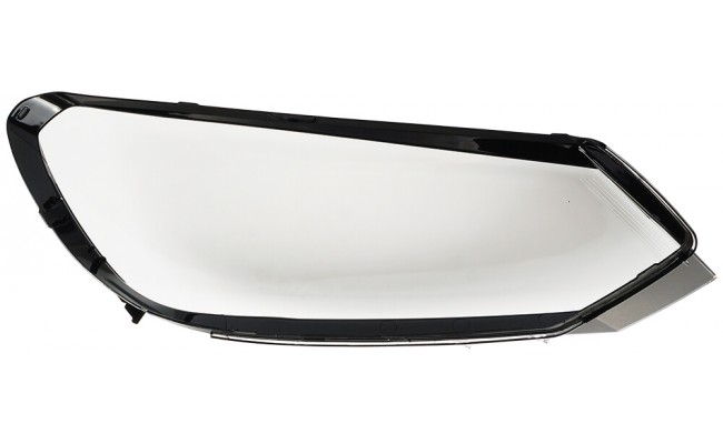 Скло фари для Volkswagen Touareg 2010-2014 дорестайлінг (ліве)