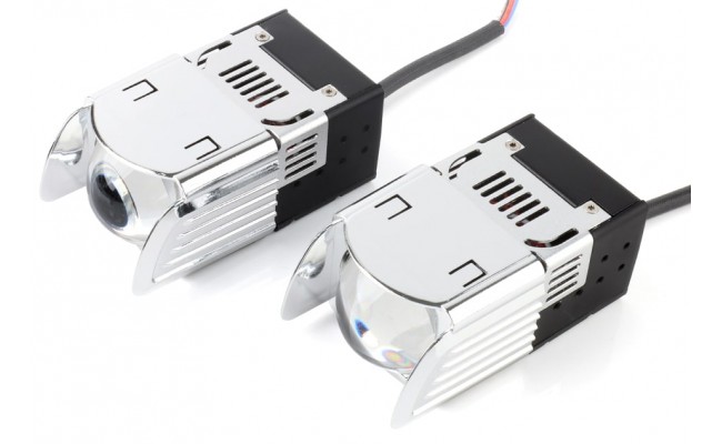 Автомобільні світлодіодні LED лінзи AMS MATRIX MINI M3 BI-LED