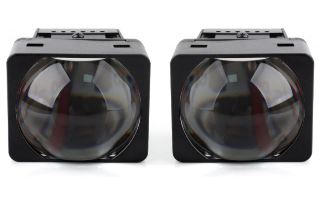 Автомобильные светодиодные LED линзы AMS MATRIX MINI M1 HIGH BEAM