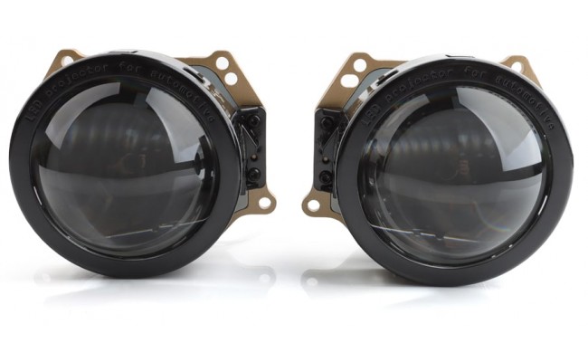 Автомобильные светодиодные (LED) линзы AMS ORIGINAL A2 MAX 3.0 F/R