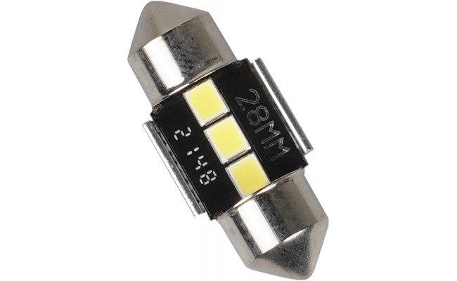 Світлодіодні LED лампи AMS Vision C5W V3 T11 28 5500K