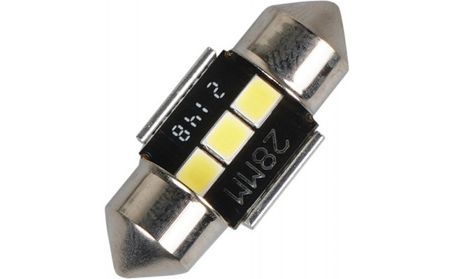 Світлодіодні LED лампи AMS Vision C5W V3 T11 28 5500K