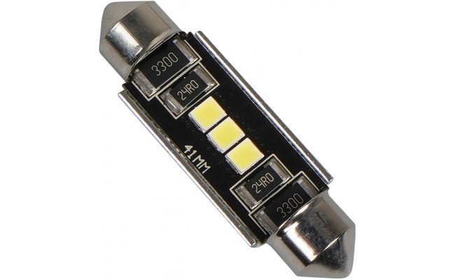 Світлодіодні LED лампи AMS Vision C5W V3 T11 41 5500K